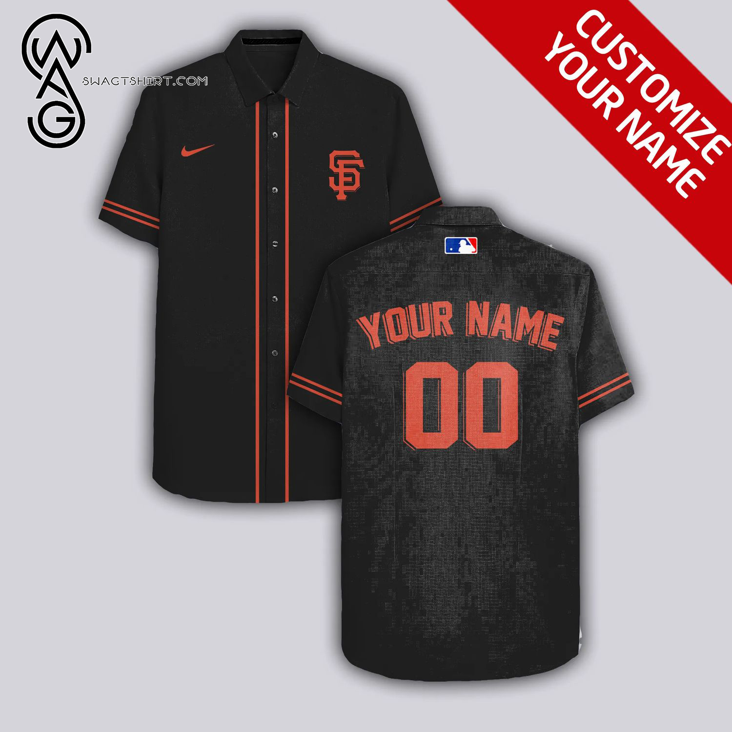 [Top Trending] For Fan San Francisco Giants Full Printing Personalized Hawaiian Shirt